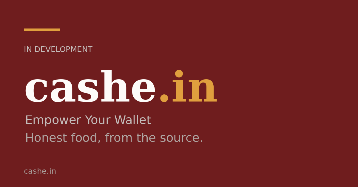 Link preview image for cashe.in